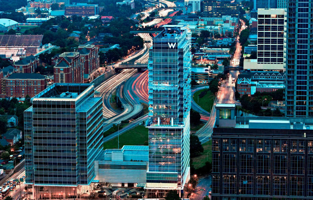 Hotel W Atlanta Downtown Exterior foto